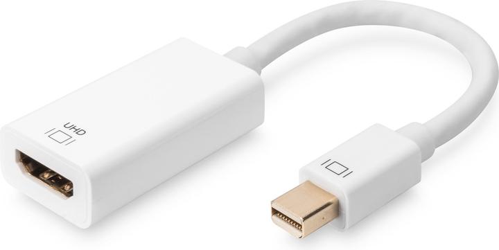 Produktbild Digitus Aktiver Mini DisplayPort Adapter/Konverter,DP-HMDI (HDMI, Mini DP, 20 cm)