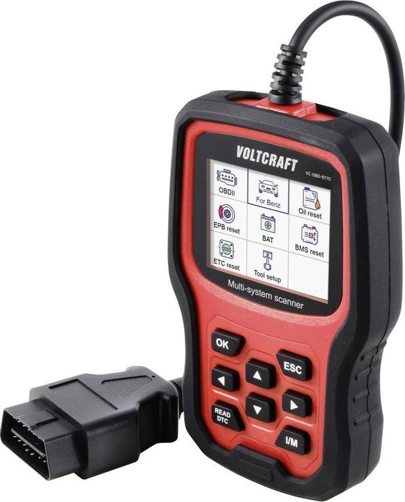 Voltcraft VC-OBD-9770 OBD II Diagnosetool VC-14616095