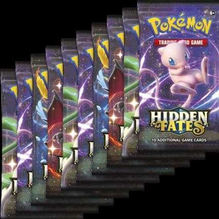 Actual product image Pokémon Hidden Fates (English, Elite / Top Trainer Box)