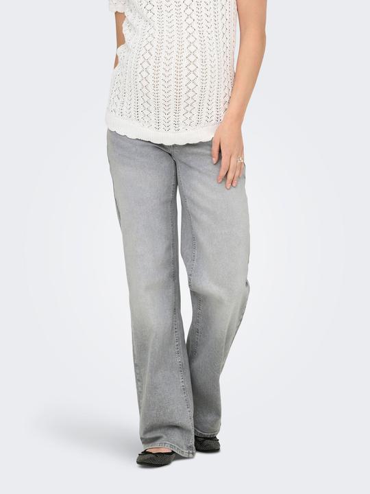 Produktbild Only Maternity OLMJUICY Hohe Taille Weiter Beinschnitt Jeans Jeans mit weitem Bein (32)