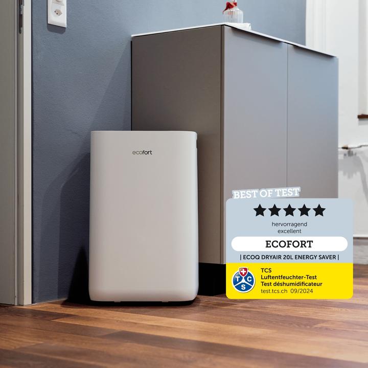 Produktbild ecofort ecoQ DryAir 20L Energy Saver (50 m², 20 l/24h)