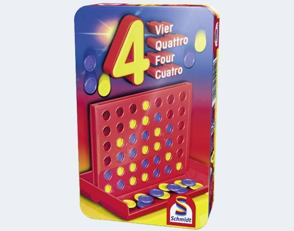 Produktbild Schmidt Spiele Vier Mitbringspiel (Deutsch)