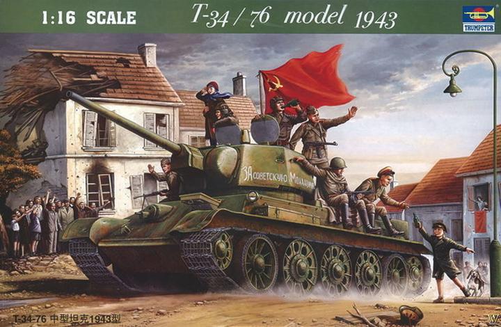 Immagine prodotto Trumpeter T-34/76 1943