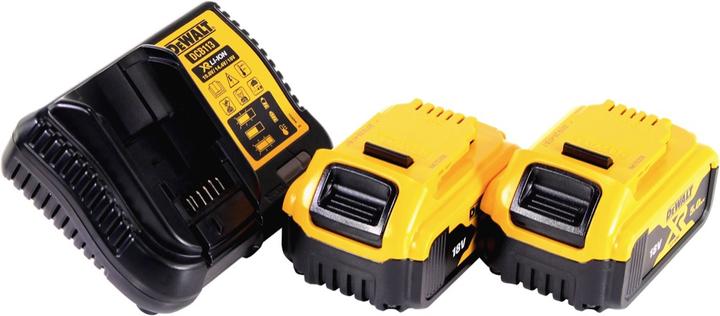 Produktbild DeWalt DCL 074 P2 Akku Baustellenstrahler Strahler 18 V 5000 lm 4000 Kelvin + 2x Akku 5,0 Ah + Ladeg (5000 lm)