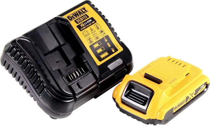 Image du produit DeWalt DCL 077 D1 Projecteur de travail à LED 12 V 18 V 2000 lm IP54 + 1x batterie 2,0 Ah + chargeur (2000 lm)