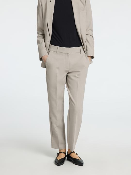 Produktbild Selected Femme Slfrita-Ria Mw Crop Pant Mel Noos (38)