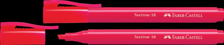 Actual product image Faber-Castell Highlighter 38 Pen shape (Red, 1 mm, 1 x)