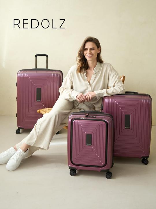Produktbild Redolz Essentials 14 3-Set 4-Rollen Kofferset 3 teilig (249 l, XL (ab 115l))