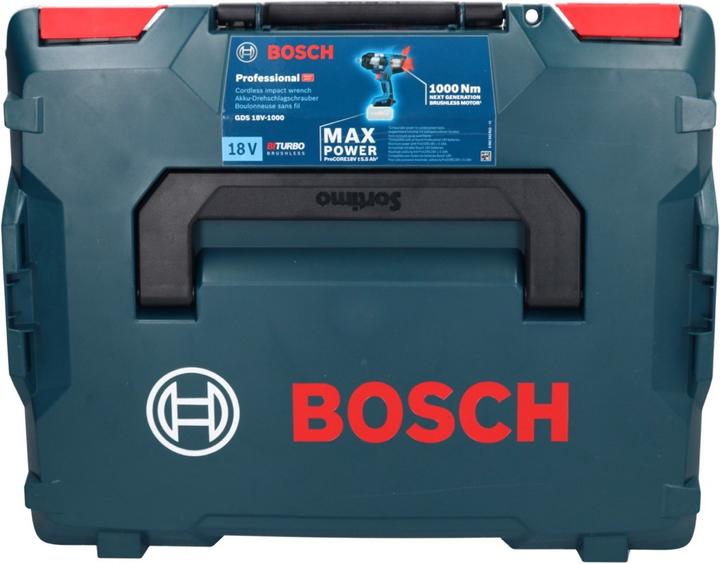 Actual product image Bosch Professional Bosch GDS 18V-1000 Professional cordless impact wrench 18 V 1000 Nm BITURBO Brushless + 1x ProCORE (Rechargeable battery operated)