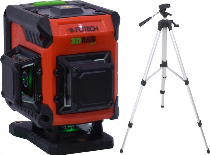 Productafbeelding Futech Multicross 3D Vloer Kruislijnlaser Groen - 028.3FG