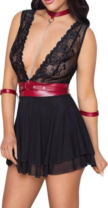 Produktbild Cottelli Collection Babydoll Bondage M (M)