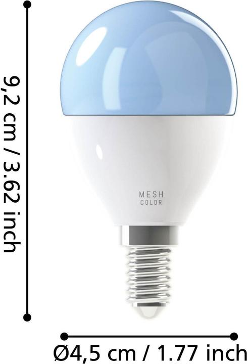 Immagine prodotto EGLO Illuminante (E14, 4.90 W, 470 lm, 1 x, F)