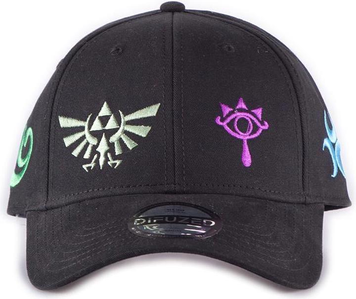 Image du produit The Legend of Zelda Symboles de couleur Casquette ajustable