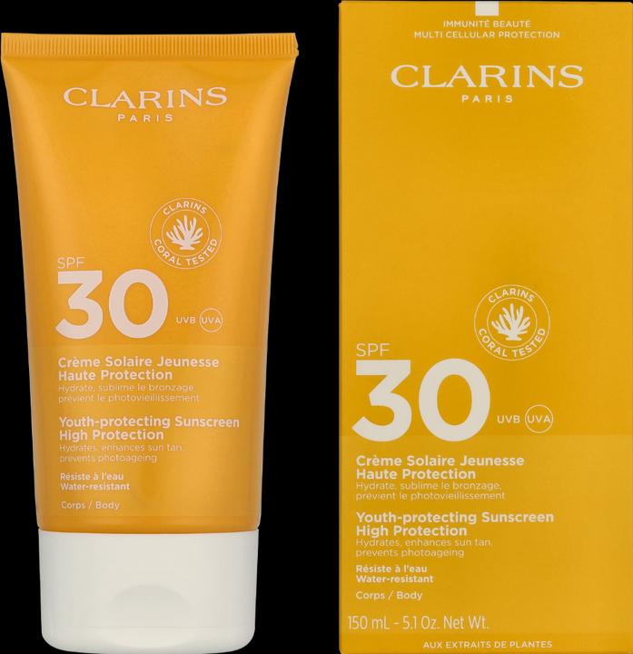 Image du produit Clarins Solaires Crème pour le Corps Sun Protection Factor 30 (re) (Crème solaire, SPF 30, 150 ml)