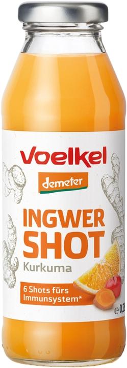 Image du produit Voelkel Shot Gingembre & Curcuma Bio (1 x 28 cl)