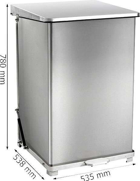 Actual product image kaiserkraft Industrial pedal bin (152 l)