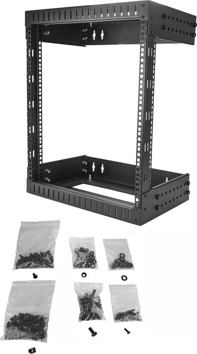 Immagine prodotto StarTech Rack Per Server Da 12u Per Montaggio A Parete (12 HE, Rack da 19 pollici)