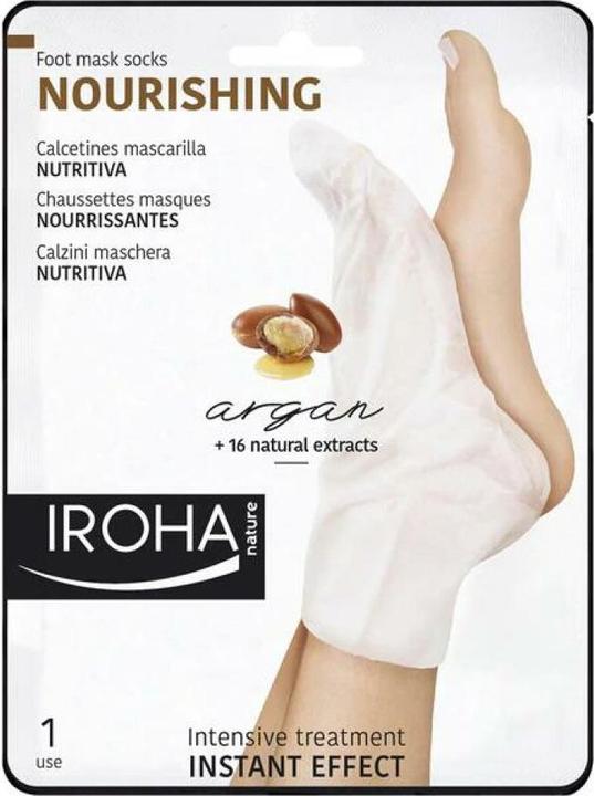 Iroha Nature Nature - Foot Mask Socks Nourishing (Foot mask, 18 ml)