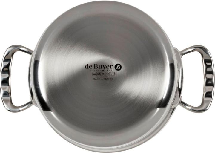 Actual product image de Buyer Affinity frying pan (24 cm, Casserole + Stewpot, Stainless steel)