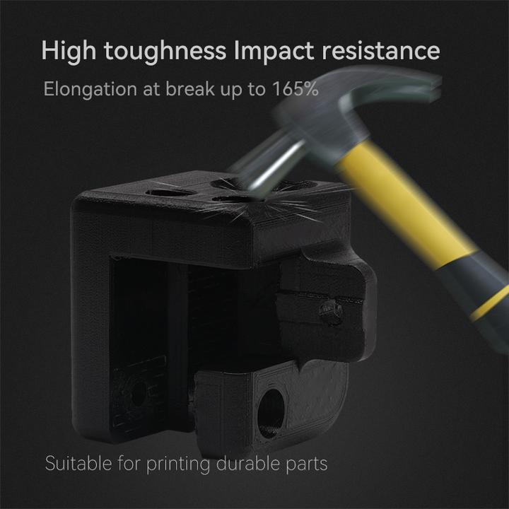 Image du produit eSUN Noir 1 kg de fil de nylon (3D) (Nylon, 1.75 mm, 1000 g, Noir)