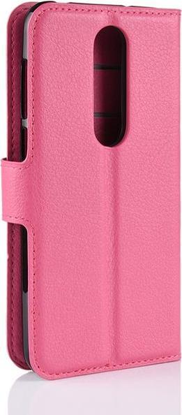 Actual product image MU Classic Litchi Leather Bookcover Series (Nokia 6.1 Plus)