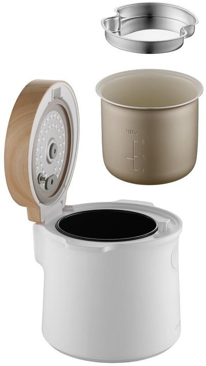 Actual product image Concept Ryżowar Ryżowar 1 5 l biały/drewno RE3030