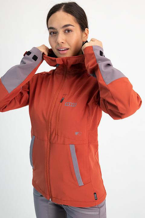 Image du produit ION Bike Jacket Shelter 2L Softshell women - spicy-red (M)