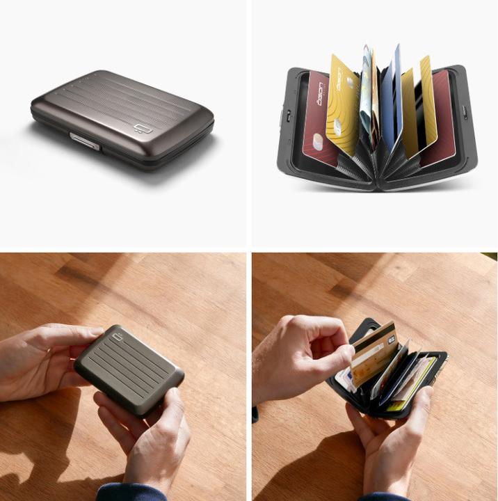 Actual product image Ögon Credit Card Case V2.0 Titanium