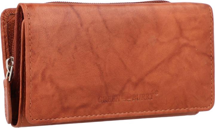 Actual product image Greenburry Basic wallet RFID leather 14 cm