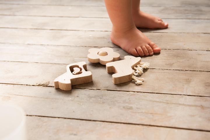 Image du produit Childhome Childwood Hochet en bois fait main DADA