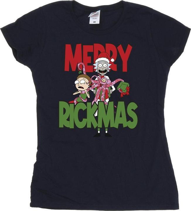 Image du produit Rick And Morty - T-shirt MERRY RICKMAS - Femme (M)