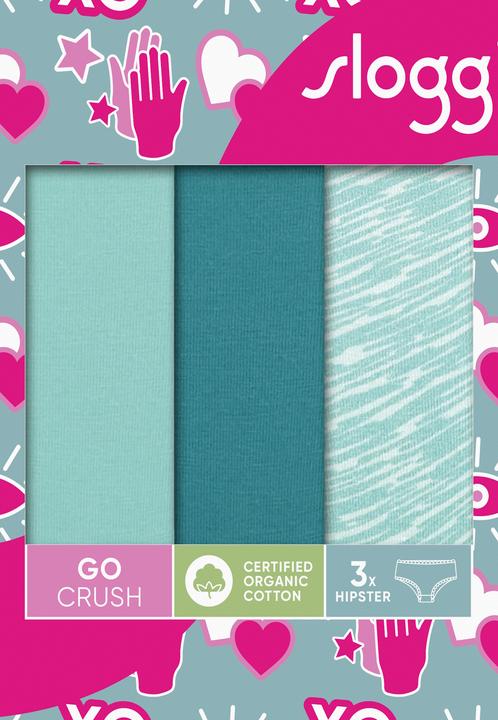 Produktbild Sloggi Slip GO CRUSH Damen-Hipster 3er Pack (XS, 3er Pack)