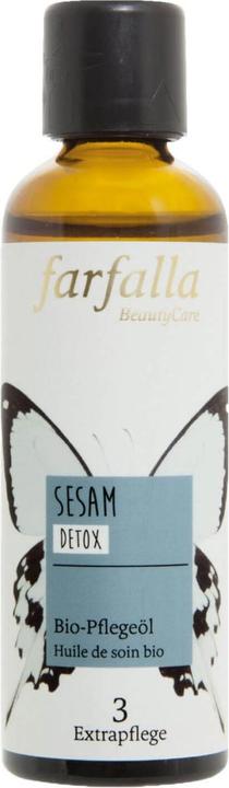 Image du produit Farfalla SESAM Huile de soin bio | Détox (75 ml, Huile visage)