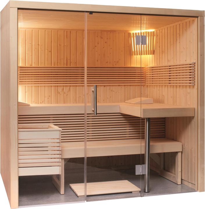 Image du produit Sentiotec Panorama Small y compris le four de sauna bio