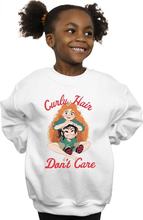 Image du produit Disney - Sweat WRECK IT RALPH MERIDA AND VANELLOPE - Fille (140, 146)