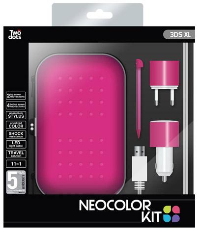Produktbild Two Dots Kit Neocolor Rosa 3DS/NEW 3DS XL TwoDots (3DS XL)