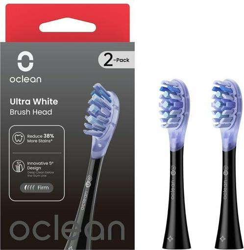 Immagine prodotto Oclean Testina Ultra White UW02 B02 Nero (2 x)