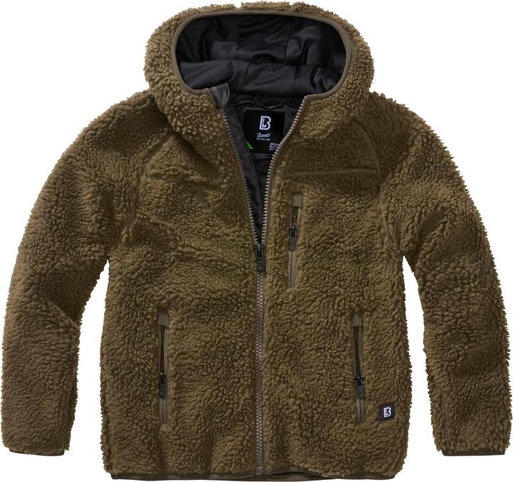 Brandit Kids Teddyfleecejacket Hood - 16231