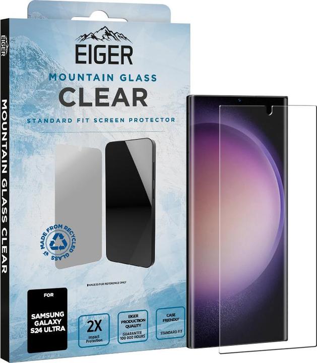 Image du produit Eiger Mountain Glass Clear (1 pièce(s), Samsung Galaxy S24 Ultra)