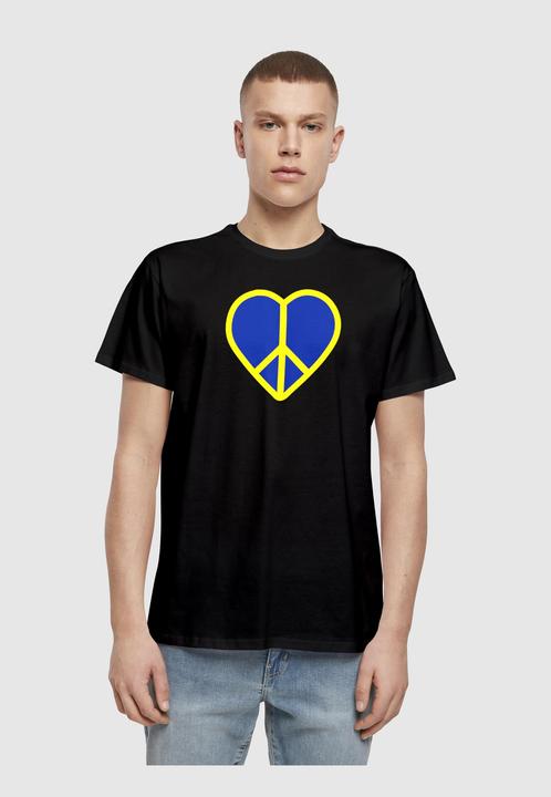 Immagine prodotto Merchcode Peace - Maglietta Basic Heart Peace - 161531 (M)