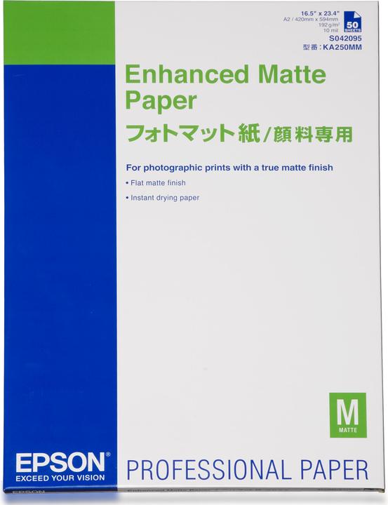 Epson Enhanced Matte Papier (192 g/m², A2, 50 x)