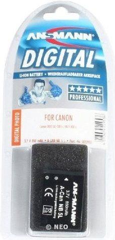 Actual product image Ansmann Canon LP-E5 Battery (Rechargeable battery)