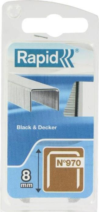 Produktbild Rapid Typ 970 Flachdrahtklammer 8 mm (1100 x)
