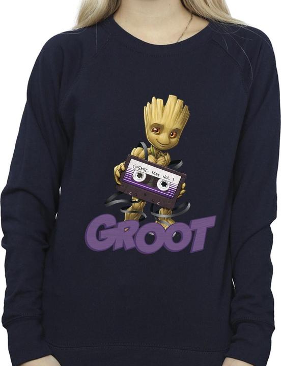 Image du produit Guardians of the Galaxy - Sweat GROOT CASETTE - Femme (M)