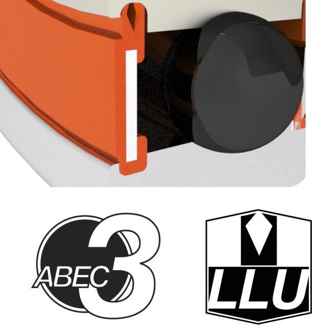 Actual product image Enduro Bearings 686 LLU ABEC 3