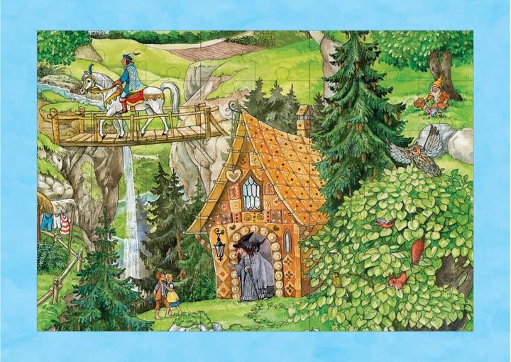 Image du produit Mon livre de puzzles de contes de fées avec 3 puzzles de 48 pièces chacun (48 pièces)