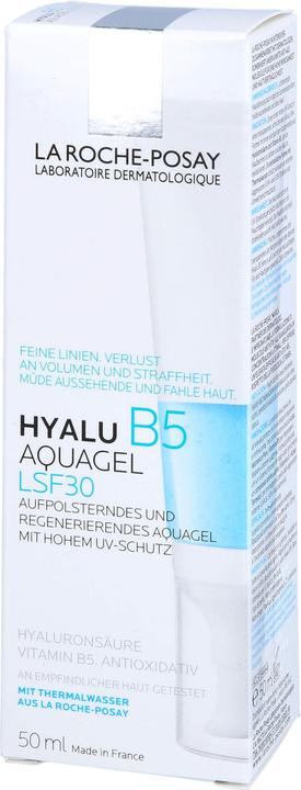 Actual product image La Roche Posay Hyalu B5 Aquagel UV German/Italian/French Gel (50 ml, Day cream, SPF 30)