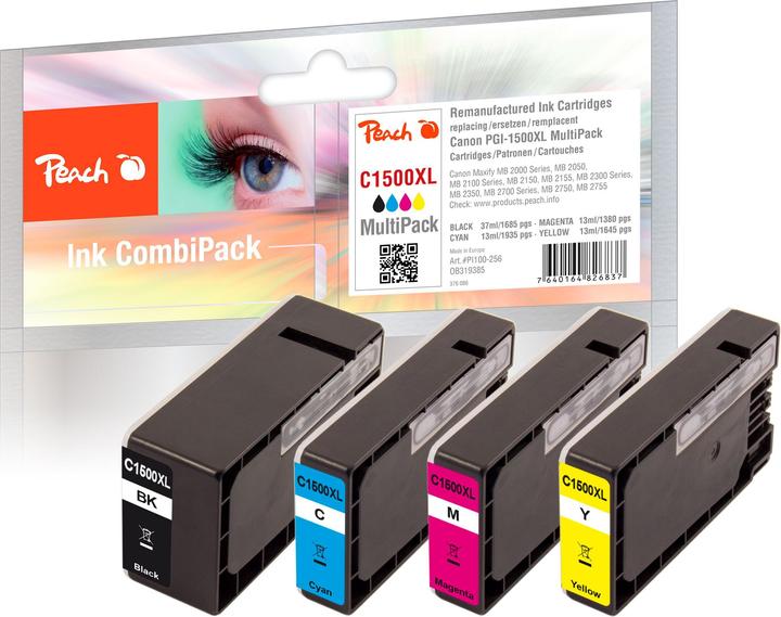 Peach Tinte MP kompt PGI-1500 XL (M, Y, C)