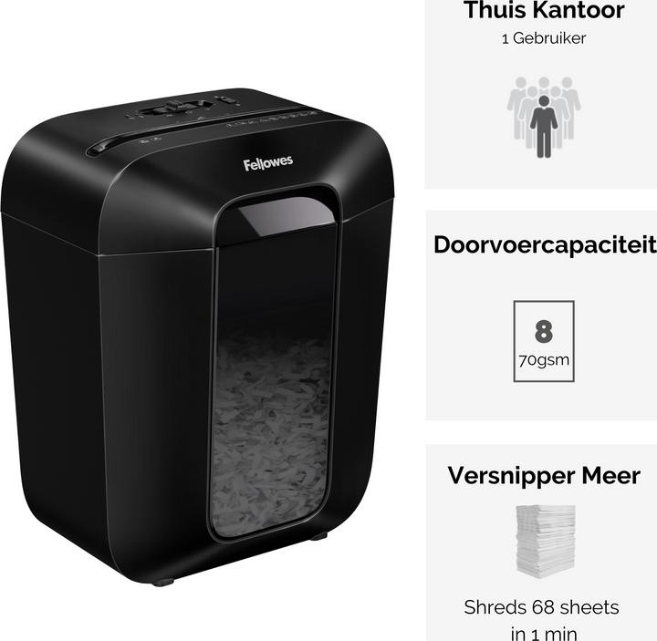 Produktbild Fellowes Powershred LX45 (Partikelschnitt)