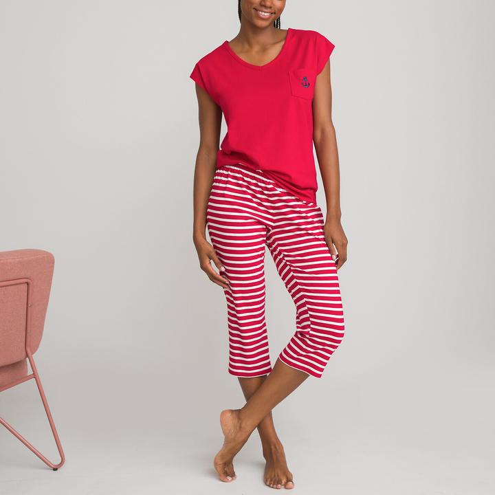 Immagine prodotto La Redoute Collections Pigiama corto in jersey di cotone (42)
